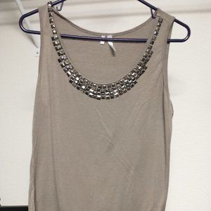Studio Y jewel neck tank top